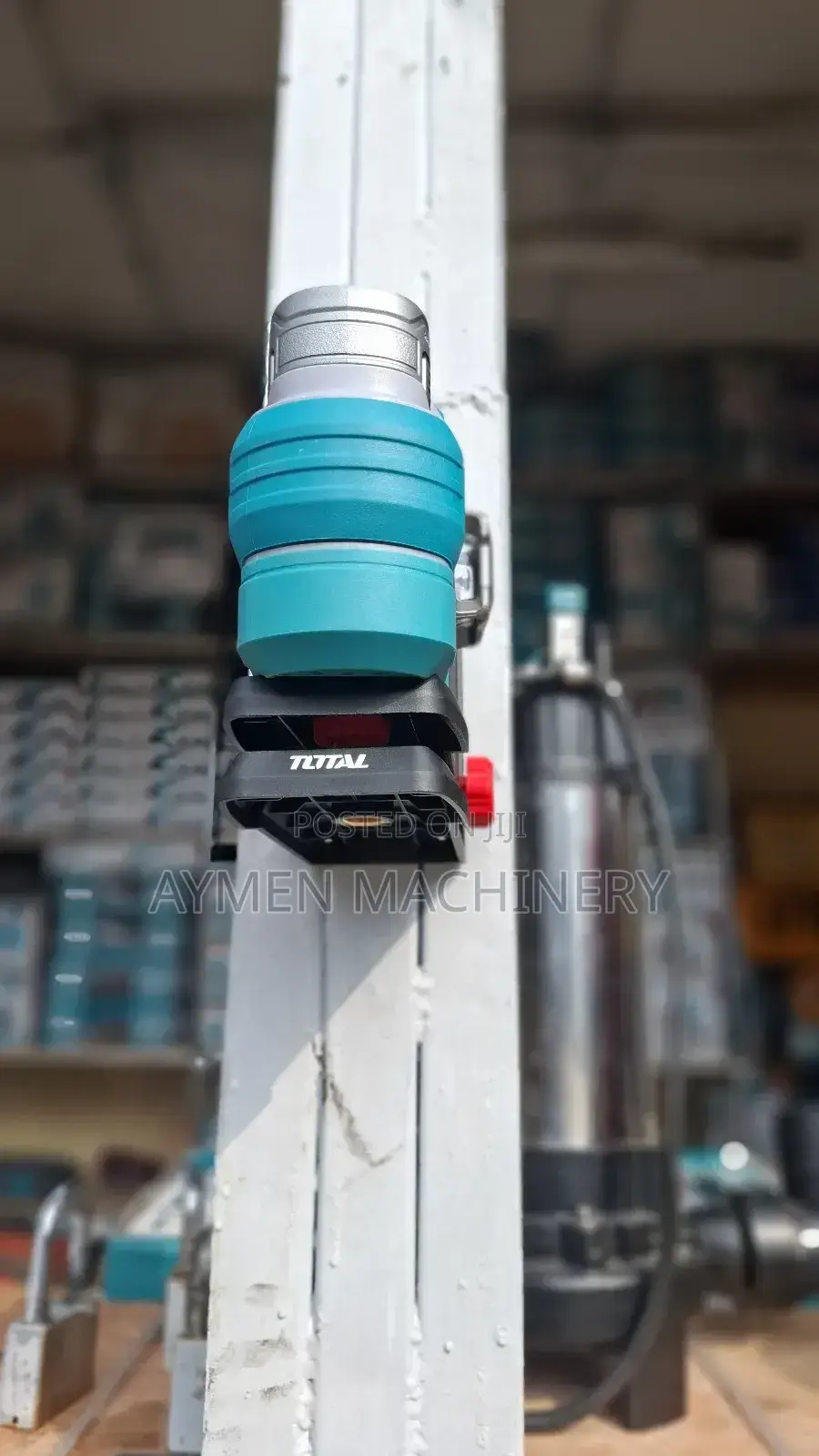 ቶታል ጨረር ውሀልክ Total 3d Laser Levelling With Tripod