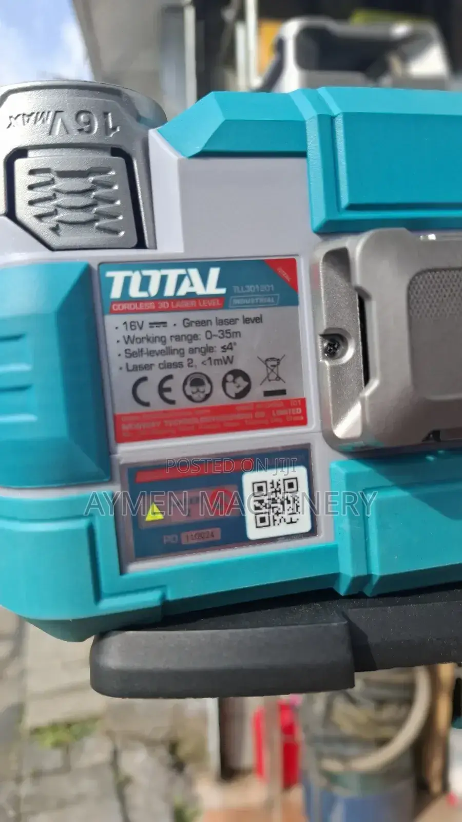 ቶታል ጨረር ውሀልክ Total 3d Laser Levelling With Tripod