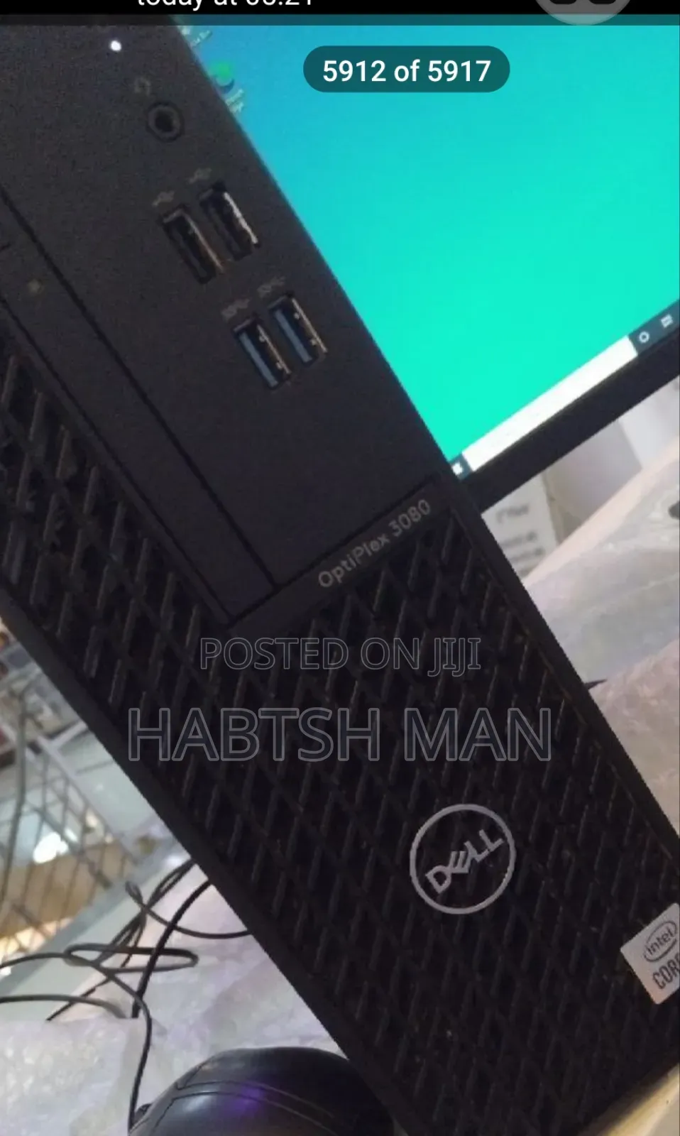 New Desktop Computer Dell OptiPlex 3080 8GB Intel Core I5 SSD 512GB