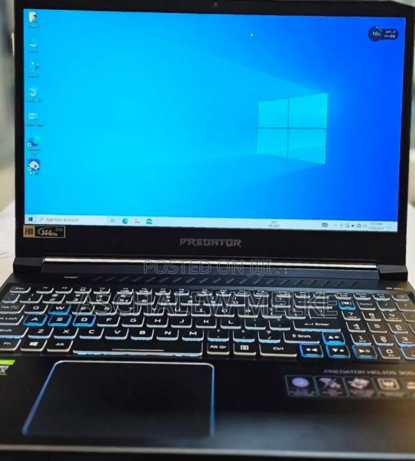 New Laptop Acer Predator Helios 300 16GB Intel Core I7 SSD 1T