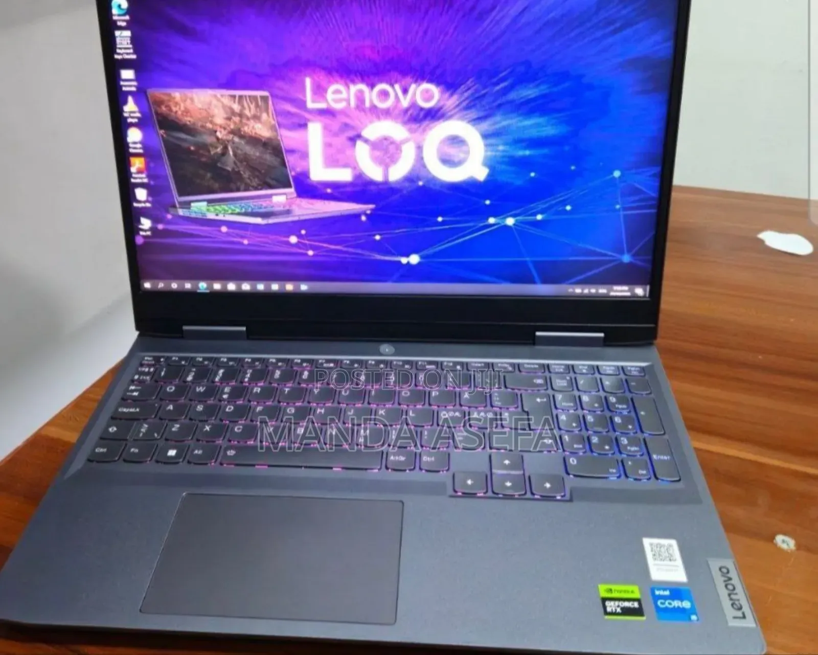 New Laptop Lenovo LOQ 15IRH8 16GB Intel Core I5 SSD 512GB