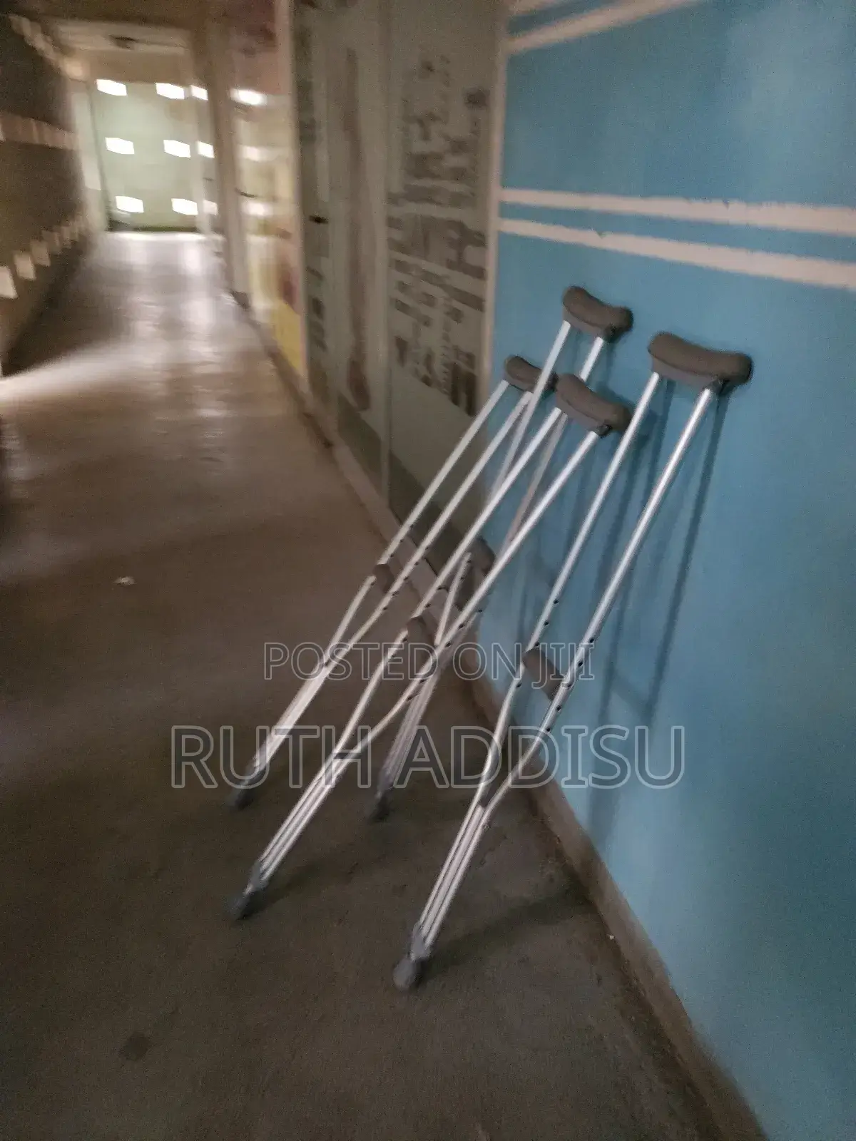 Crutches螶波axillary_crutches和平bilateral Axillary Crutches New