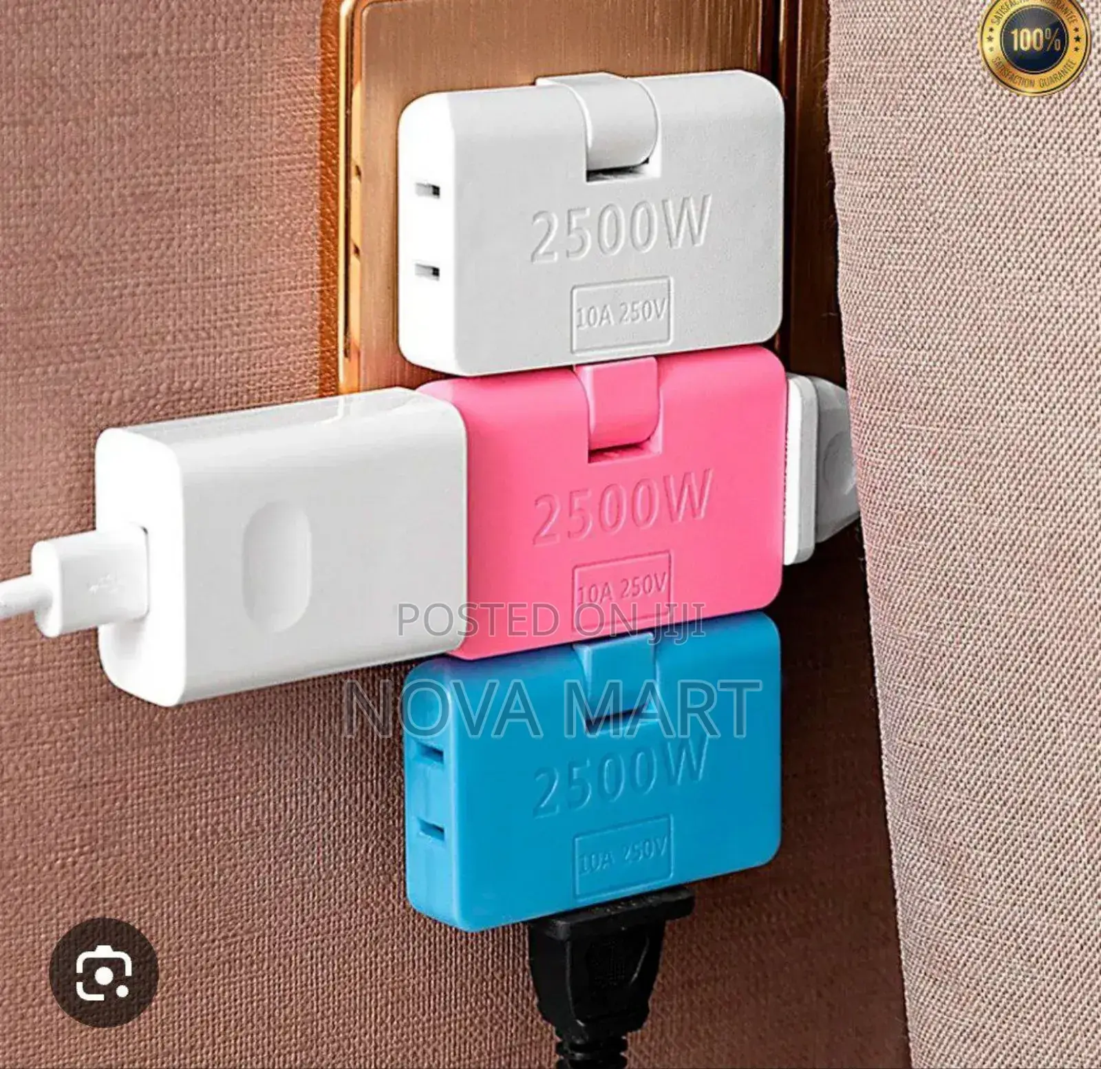 3in1 Rotatable Outlet Extender