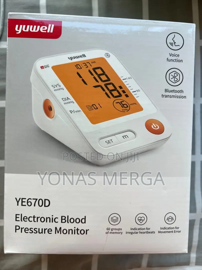 Blood Pressure Monitor/Device Comes With a 360° Testing Cuff