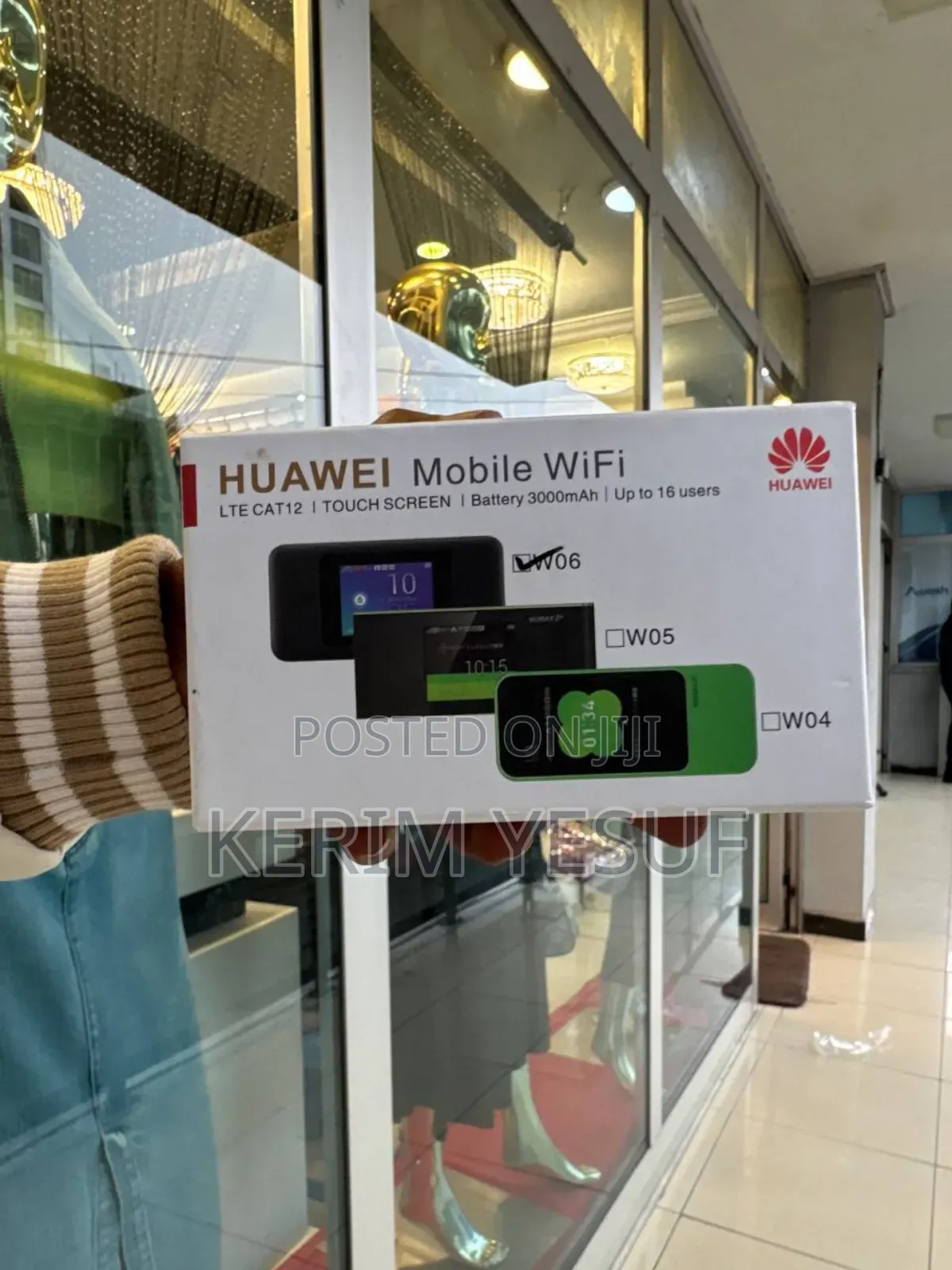 Huawei Touch Screen Portable Wireless Router 