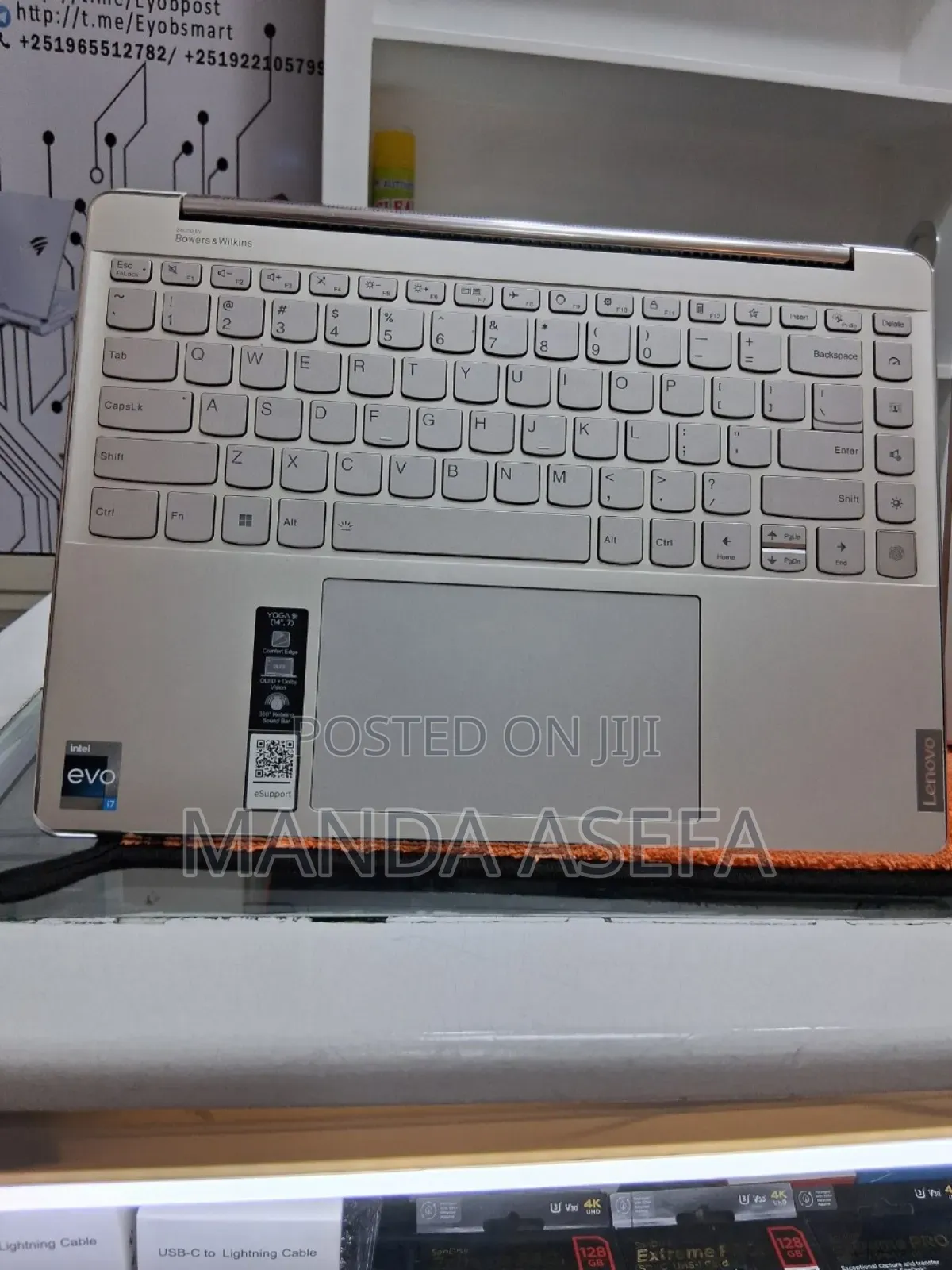 New Laptop Lenovo Yoga 9i 16GB Intel Core I7 SSD 512GB