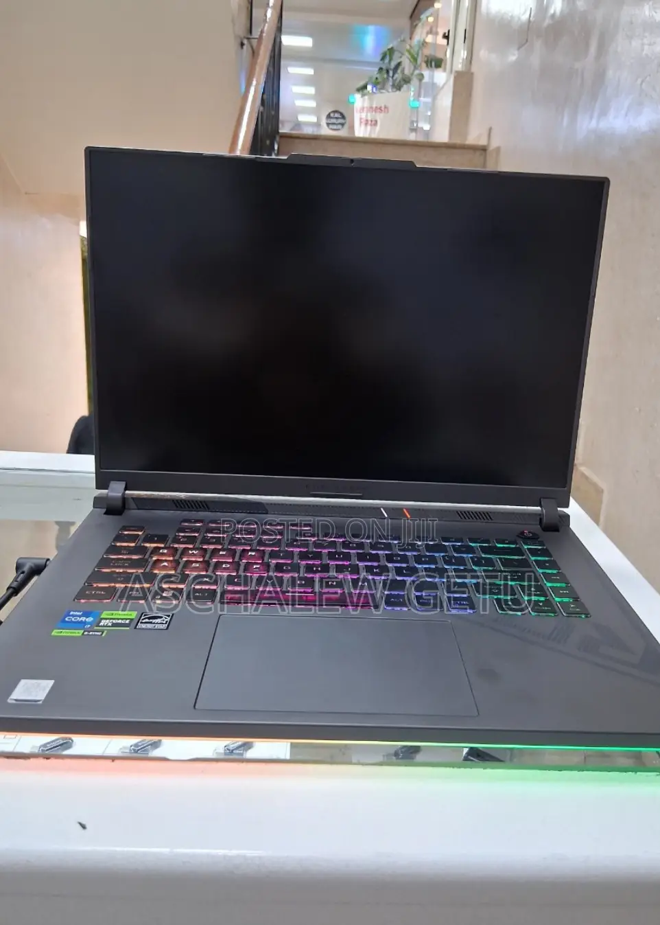 New Laptop Asus ROG Strix G15 32GB Intel Core I7 SSD 1T