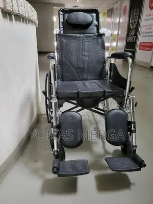 Toilet Wheelchair÷Reclining Wheelchair Typically Constructed