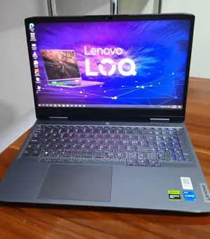 New Laptop Lenovo LOQ 15ARP9 16GB Intel Core I5 SSD 512GB