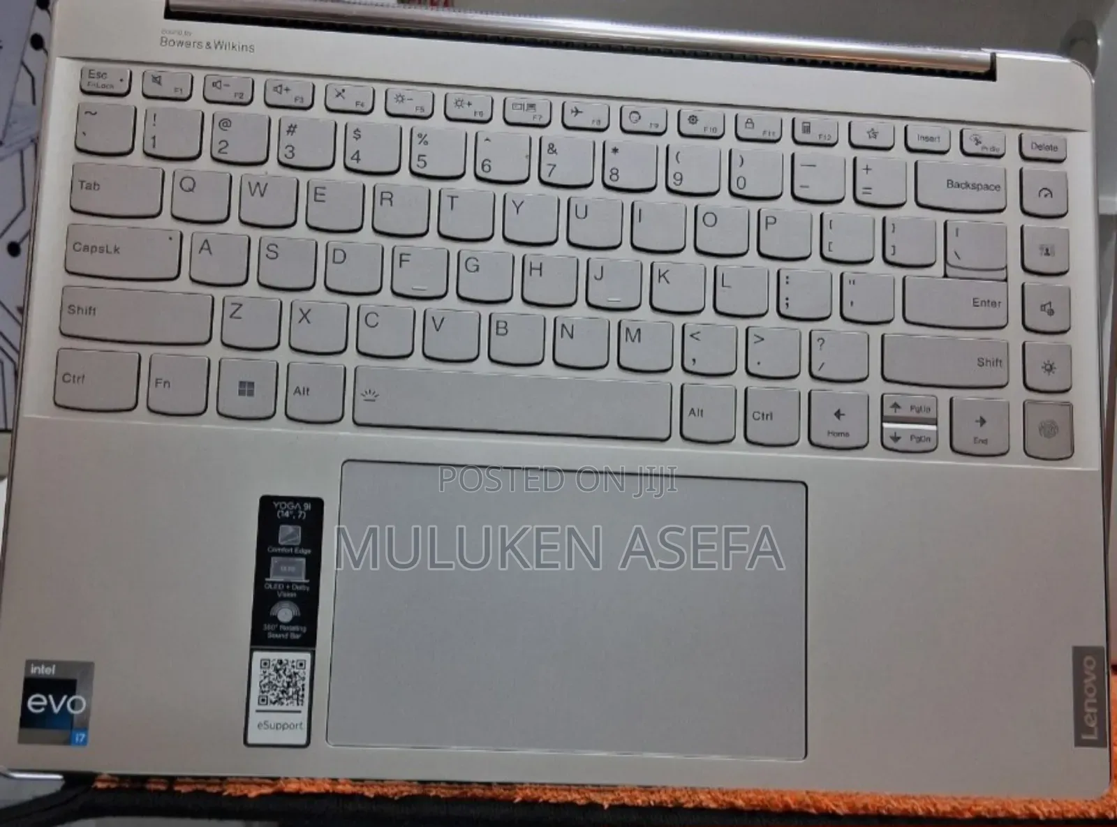 New Laptop Lenovo Yoga 9i 16GB Intel Core I7 SSD 512GB