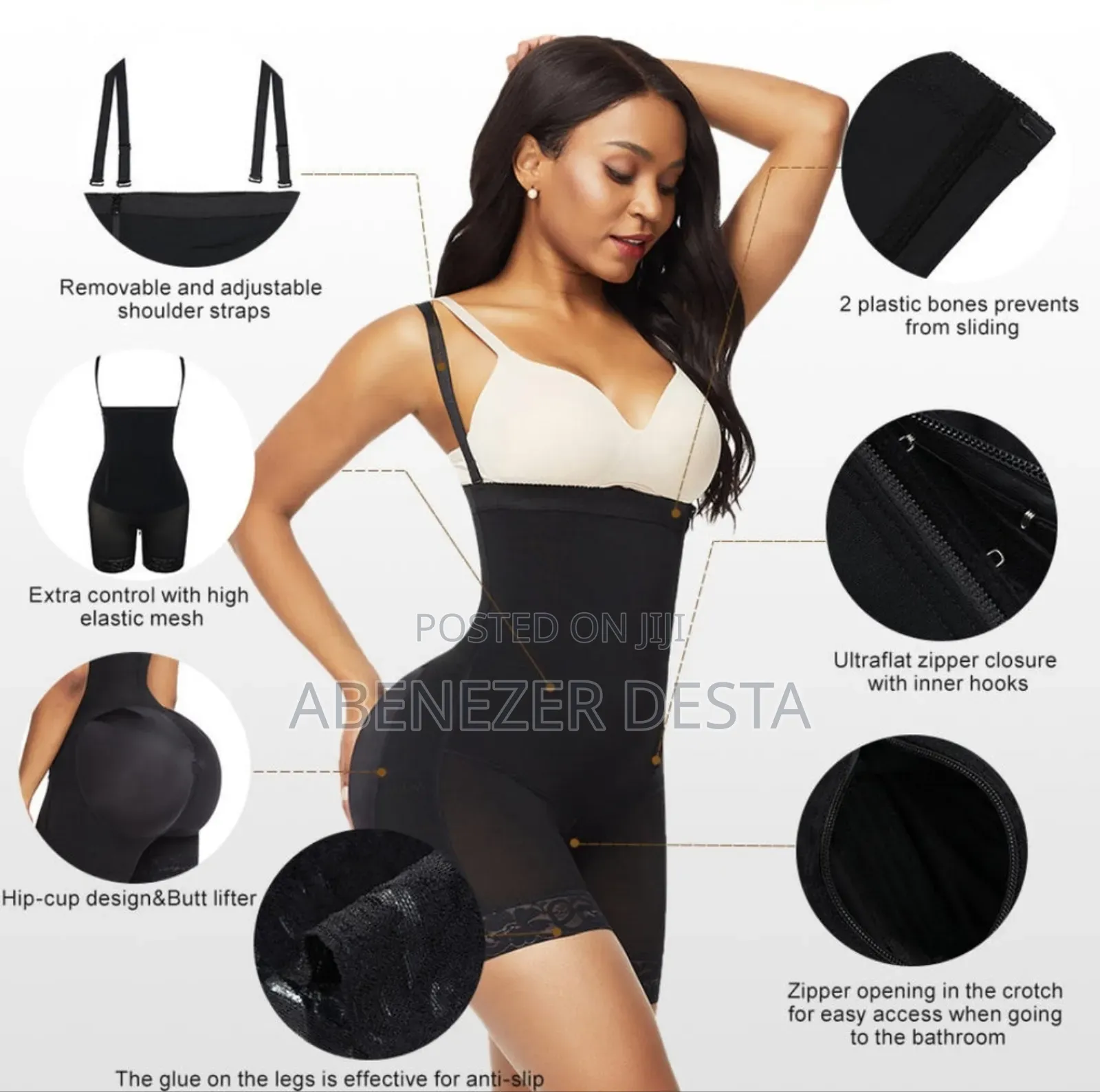 High Waist Shapewear Shaper Shorts Seamless Butt