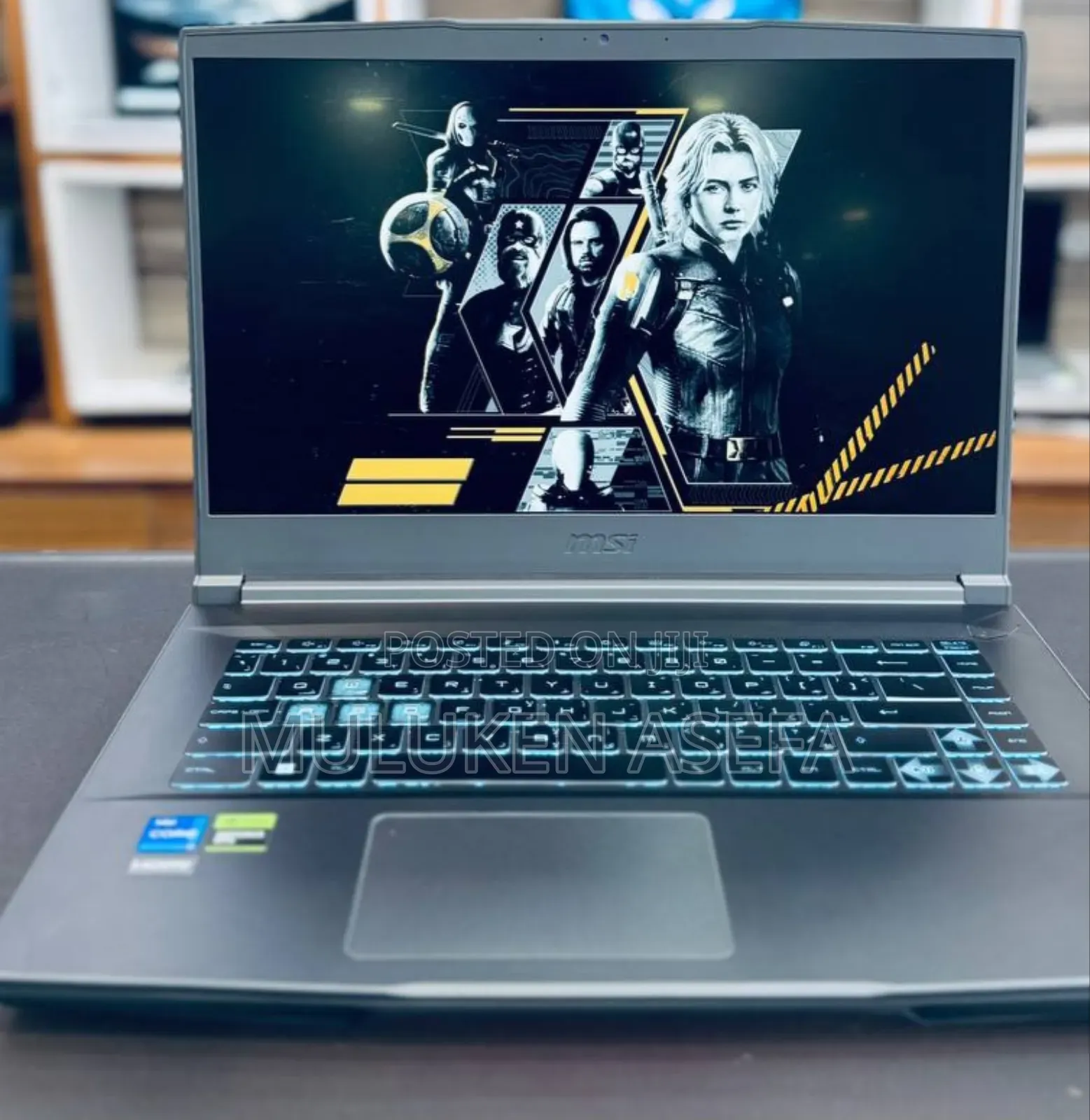 New Laptop MSI GF63 16GB Intel Core I7 SSD 1T