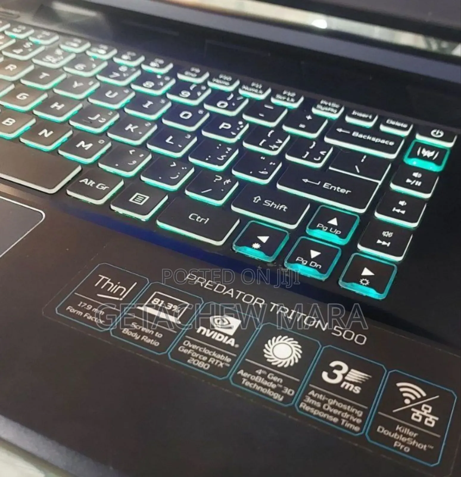 New Laptop Acer Predator Helios 300 16GB Intel Core I7 SSD 1T