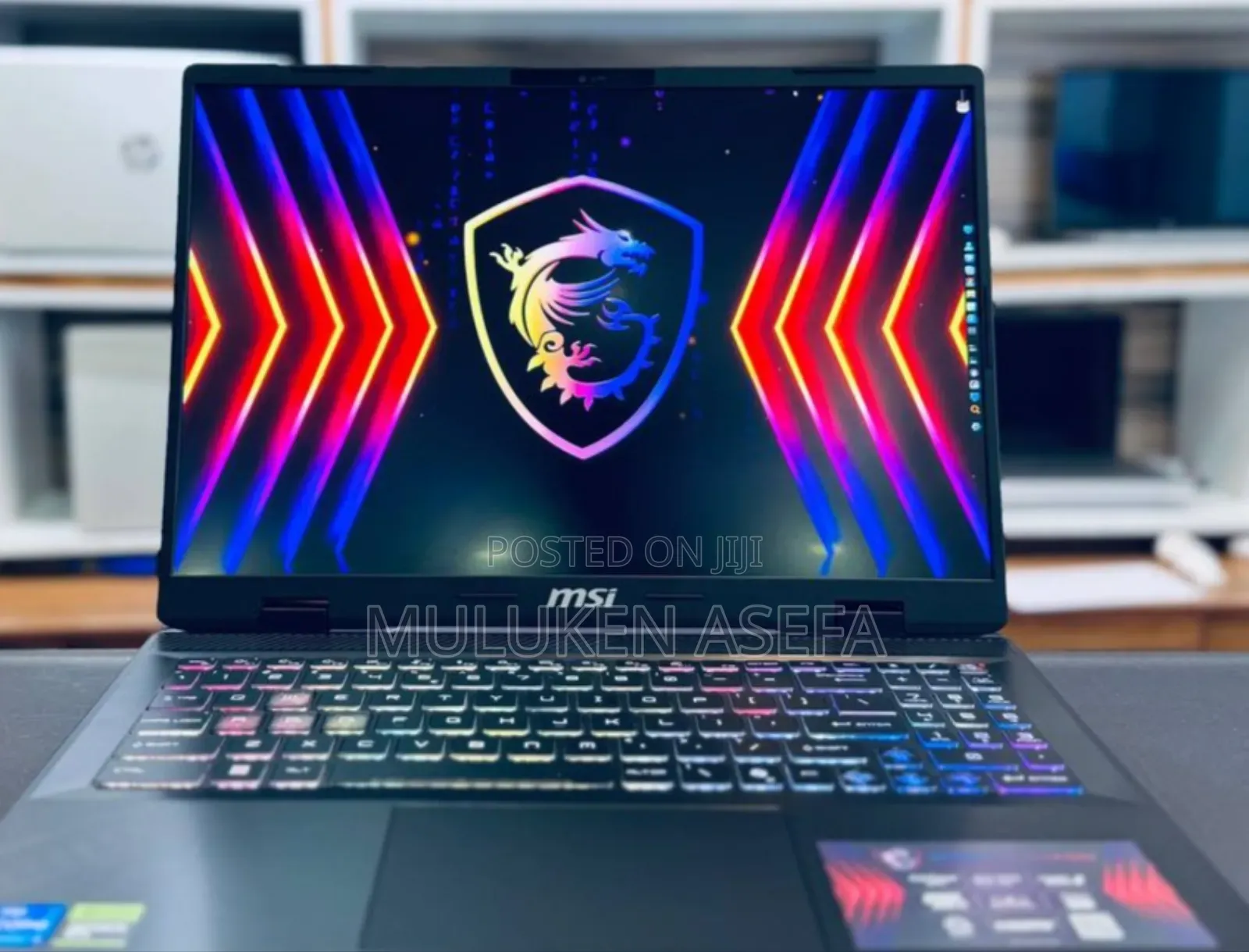 New Laptop MSI Crosshair 15 8GB Intel Core I7 SSD 1T