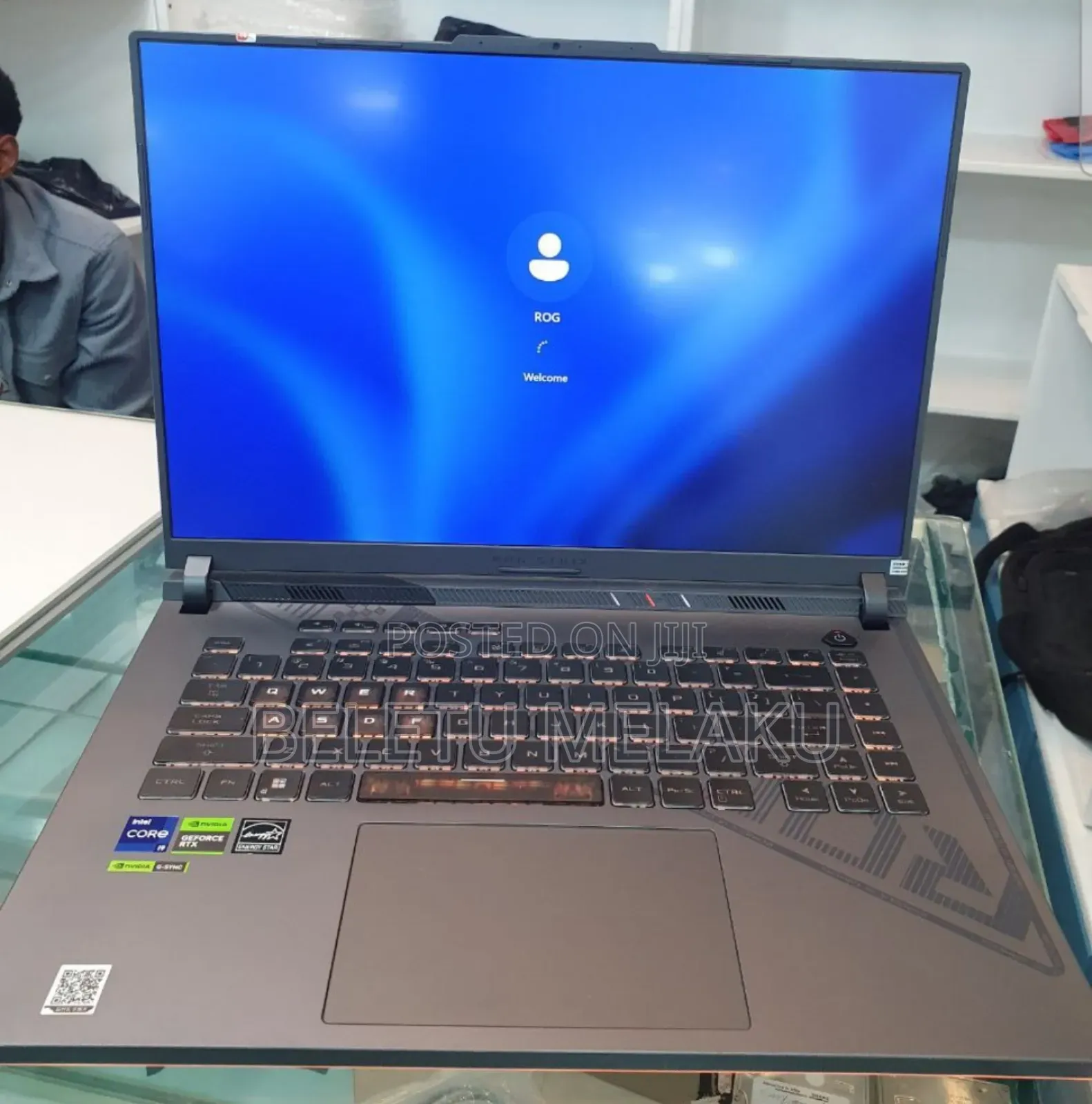 New Laptop Asus ROG Strix G16 G614 16GB Intel Core I9 SSD 1T