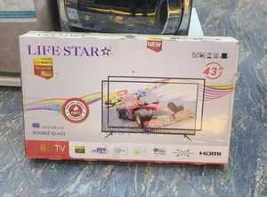 Life Star Tv 43 Inch Smart Doubel Glass