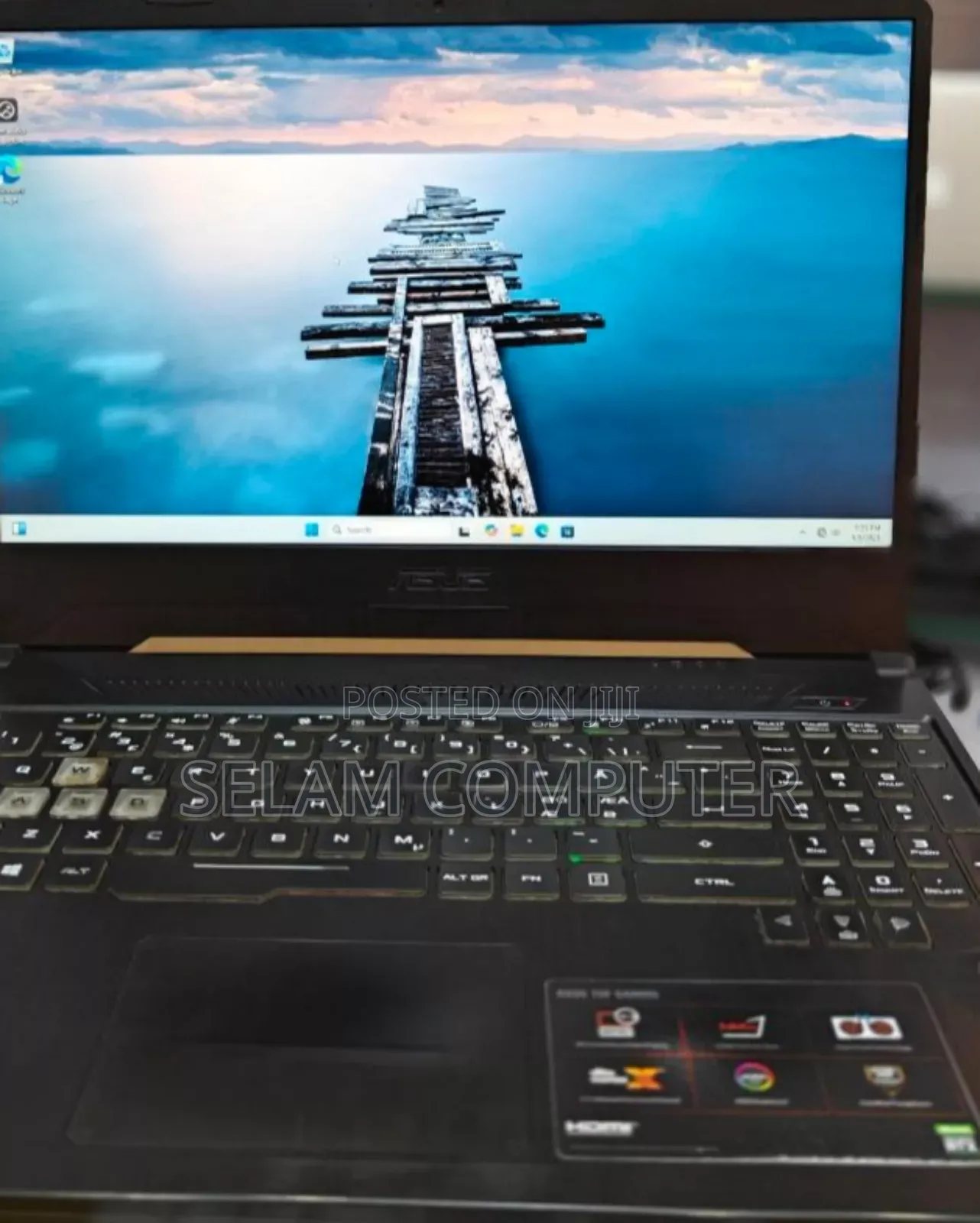 New Laptop Asus TUF Gaming A15 16GB AMD Ryzen 5 SSD 512GB