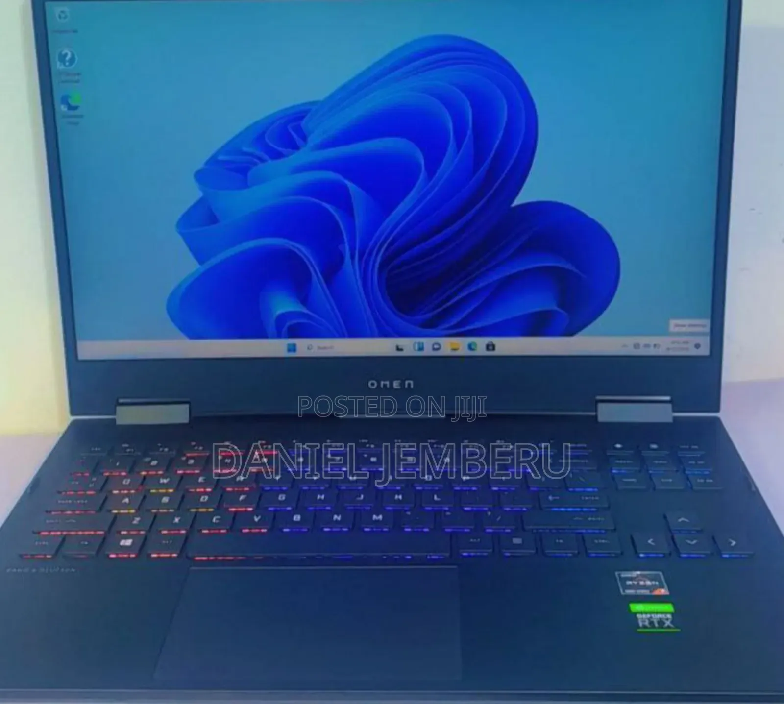 New Laptop HP Omen 16 16GB AMD Ryzen 7 SSD 512GB