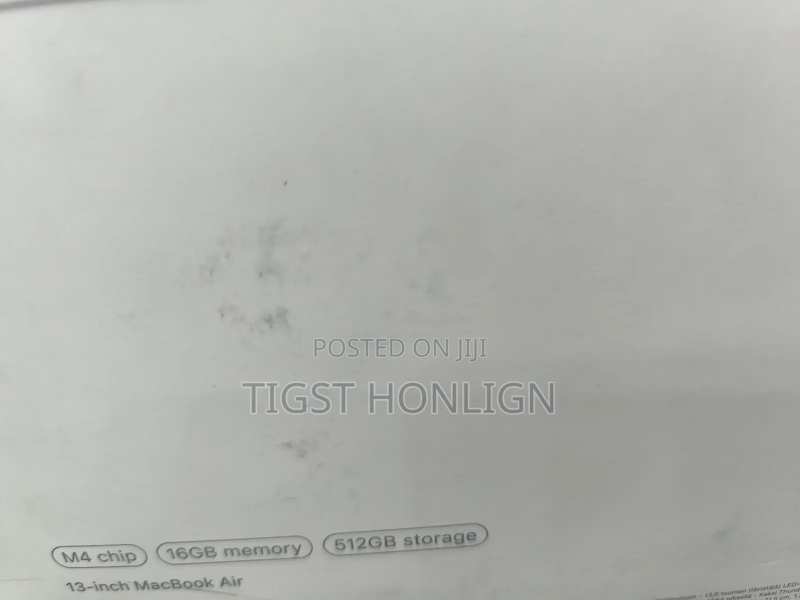 New Laptop Apple MacBook Air 16GB Apple M4 SSD 512GB