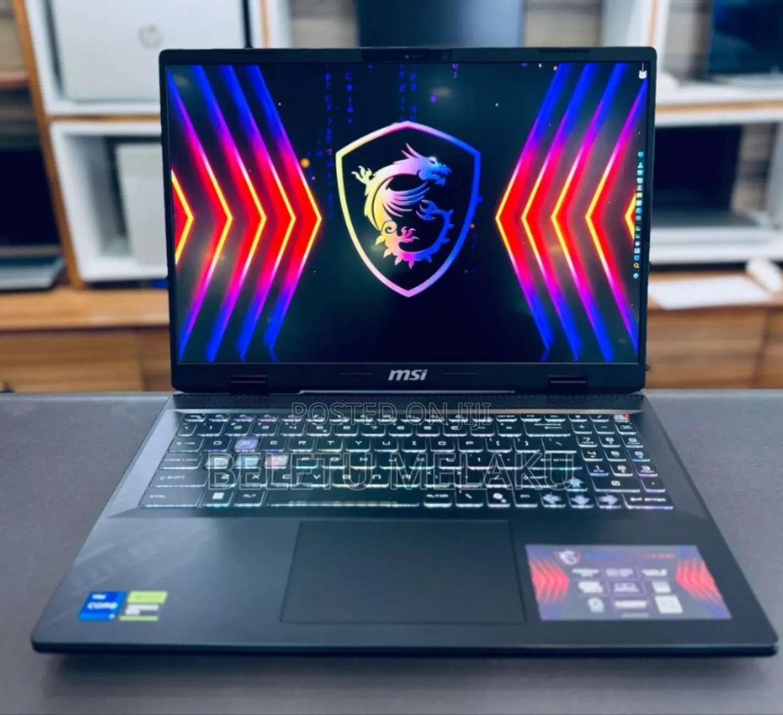 New Laptop MSI Crosshair 15 16GB Intel Core I7 SSD 1T