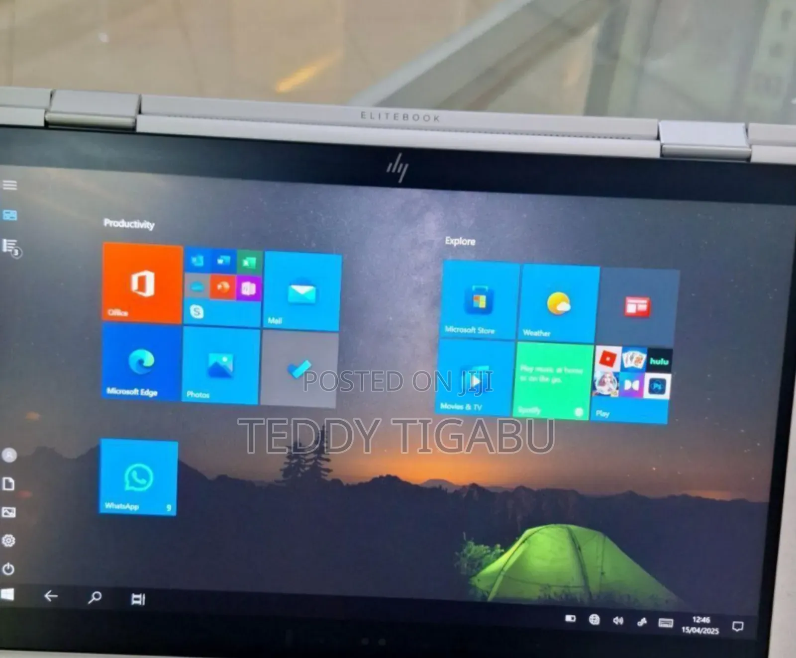 New Laptop HP Spectre 8GB Intel Core I7 SSD 512GB