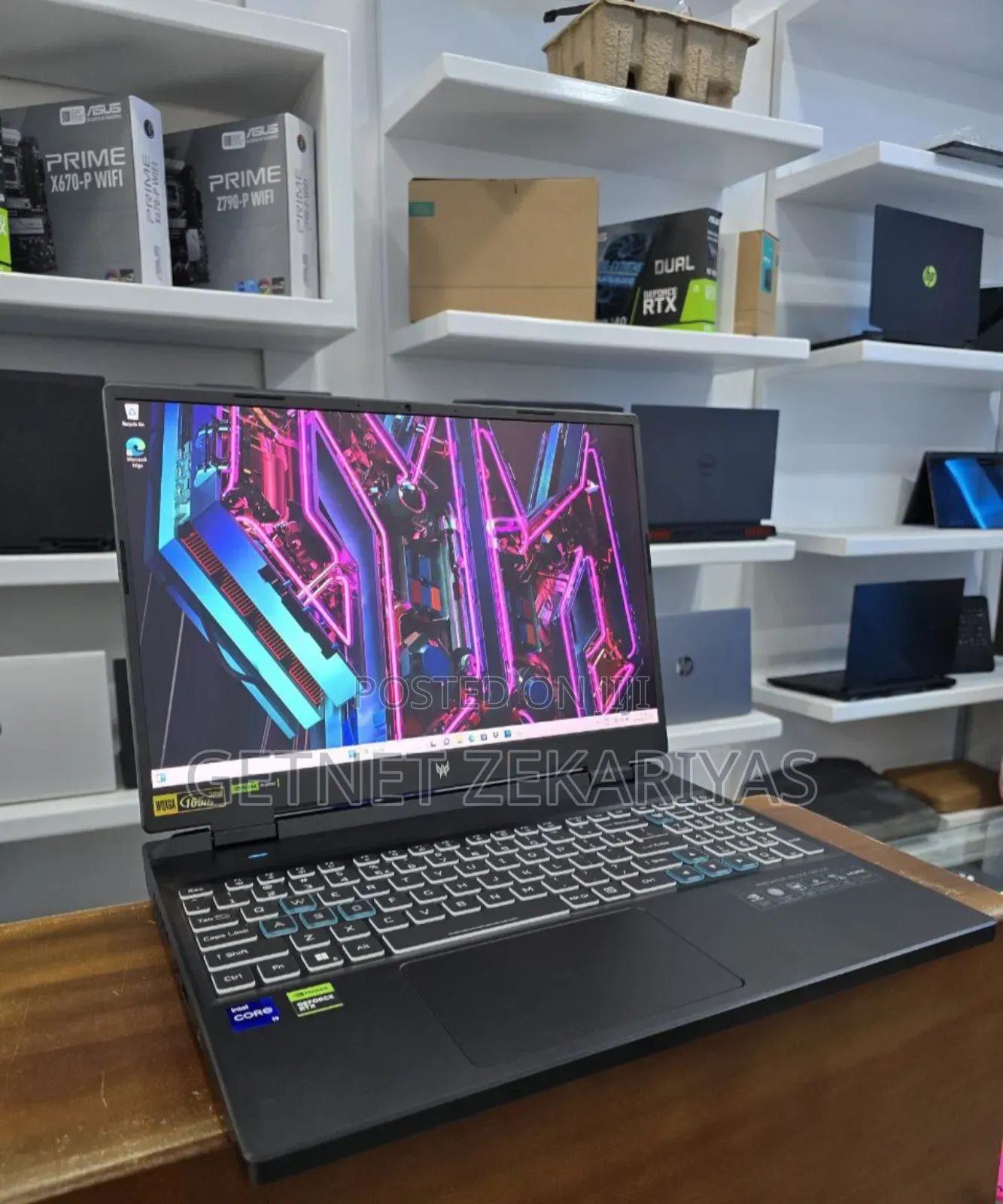 New Laptop Acer Predator Helios Neo 16 32GB Intel Core I9 SSD 1T