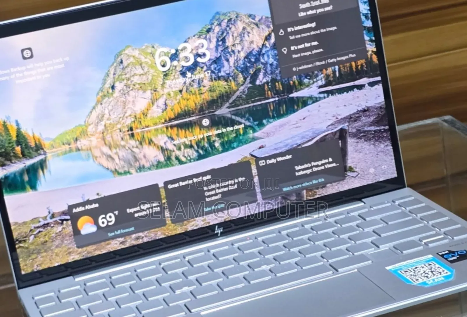 New Laptop HP Envy 15 8GB Intel Core I5 SSD 256GB