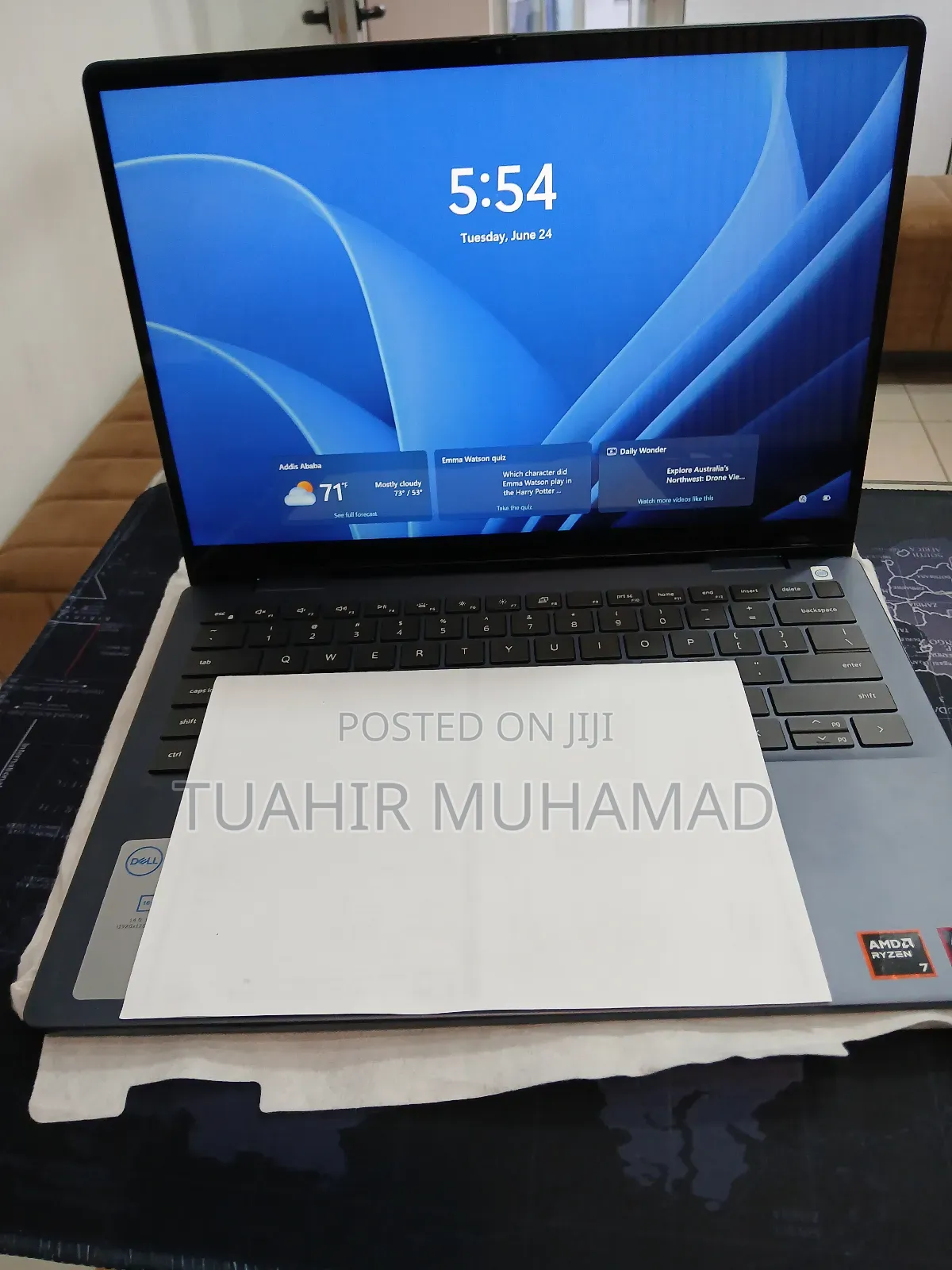 New Laptop Dell Inspiron 15 16GB AMD Ryzen 7 SSD 1T