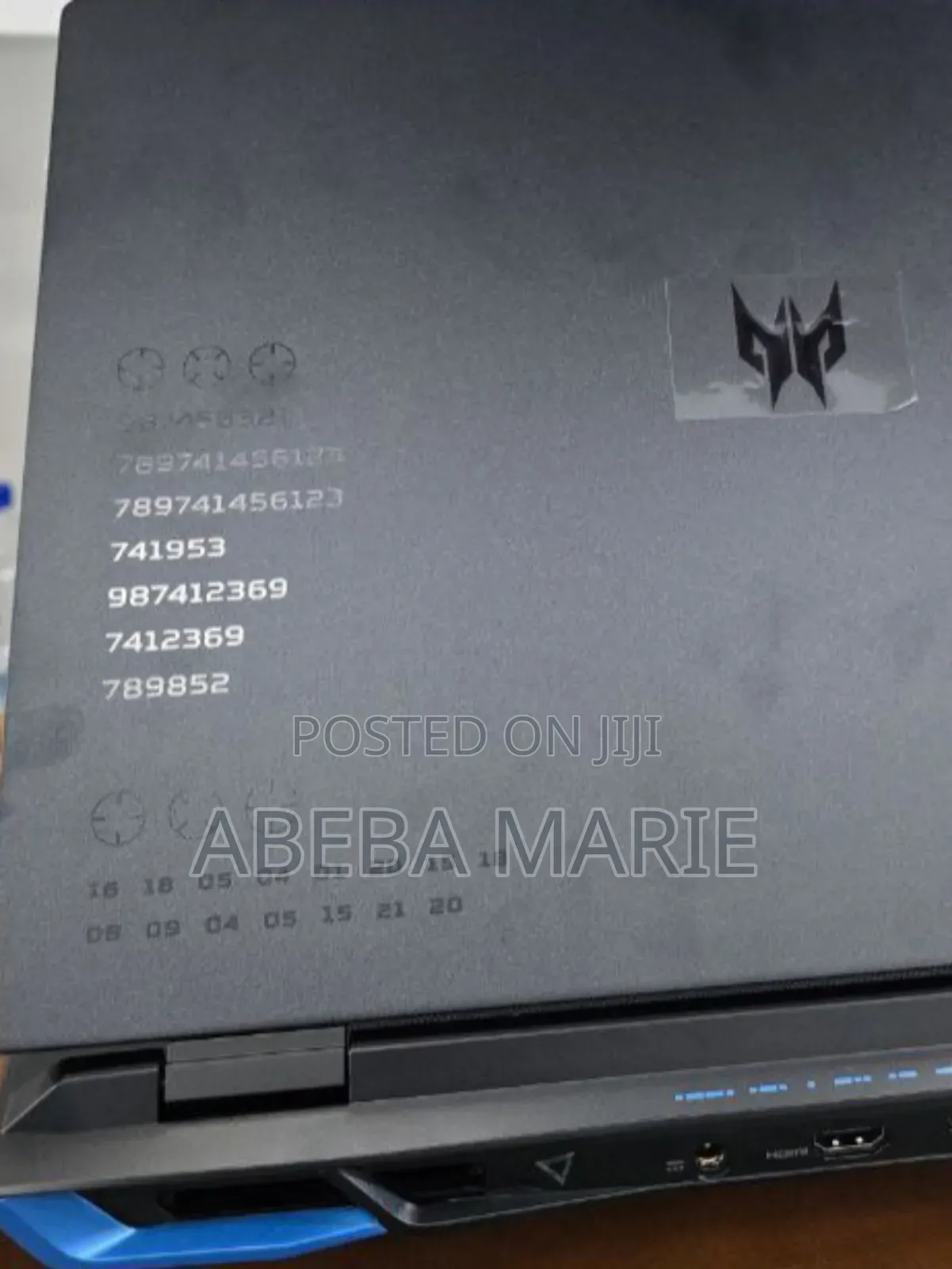 New Laptop Acer Predator Helios 300 32GB Intel Core I9 SSD 1T