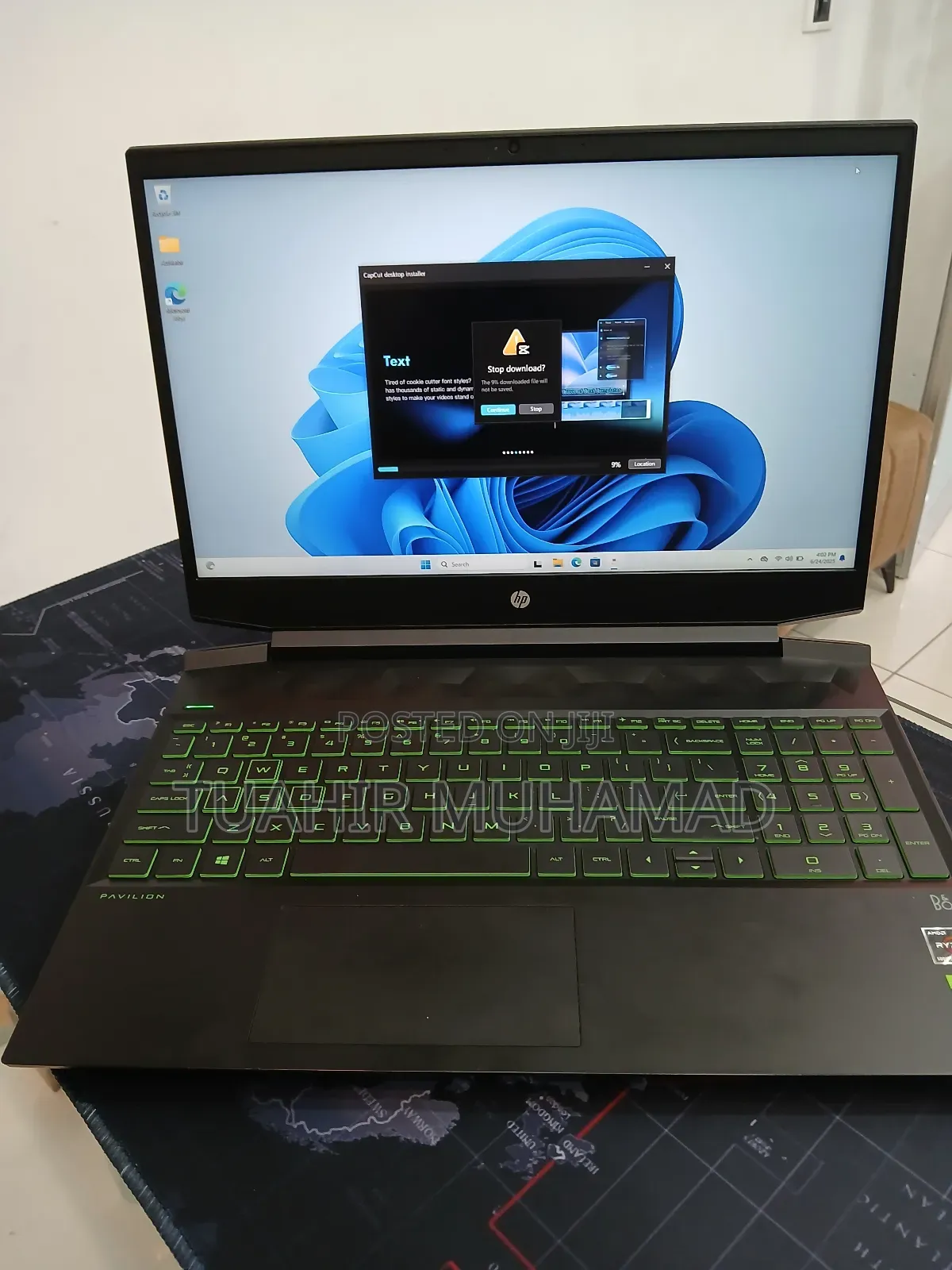 New Laptop HP Pavilion Power 15 16GB AMD Ryzen 5 SSD 512GB