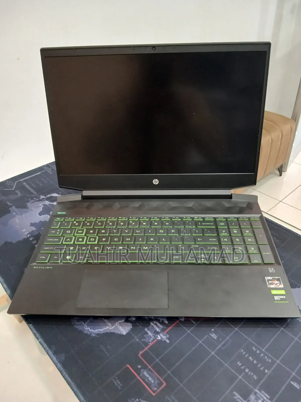 New Laptop HP Pavilion Power 15 16GB AMD Ryzen 5 SSD 512GB