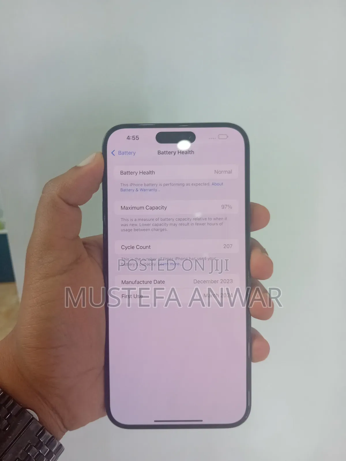 Apple iPhone 15 Pro Max 256 GB Silver