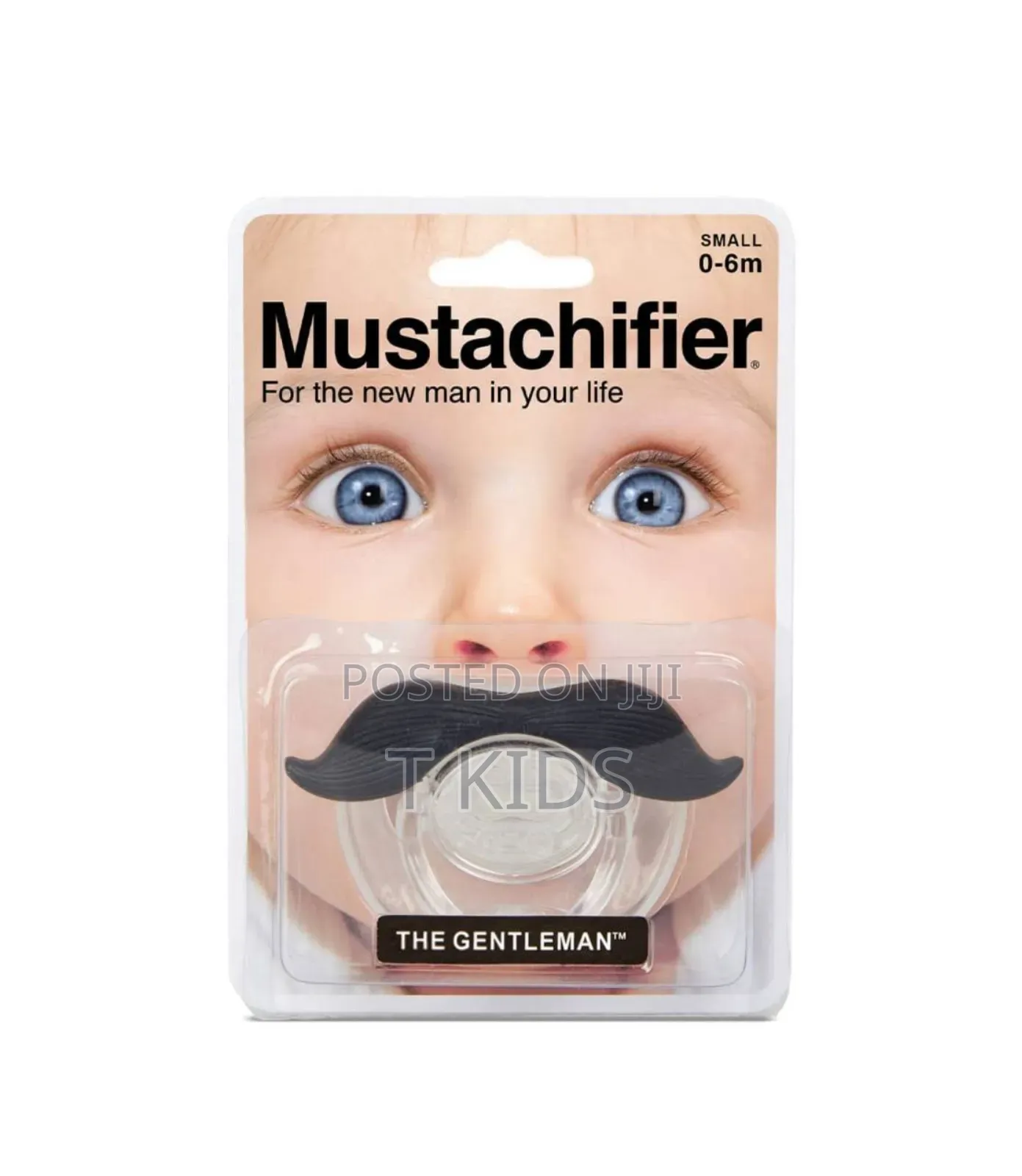 Hipsterkid Mustachifier Pacifier