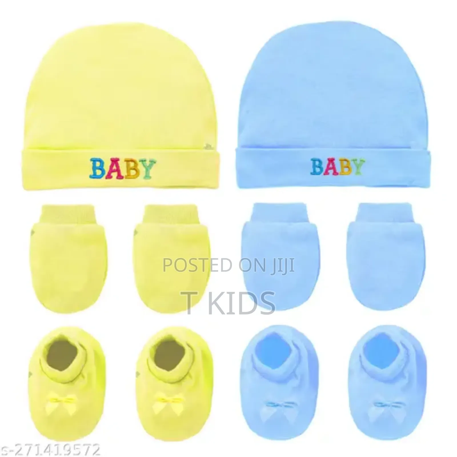 3 PCS Baby Cap Glove Socks