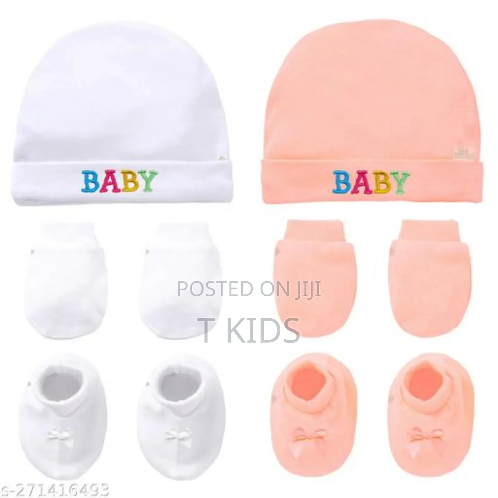 3 PCS Baby Cap Glove Socks