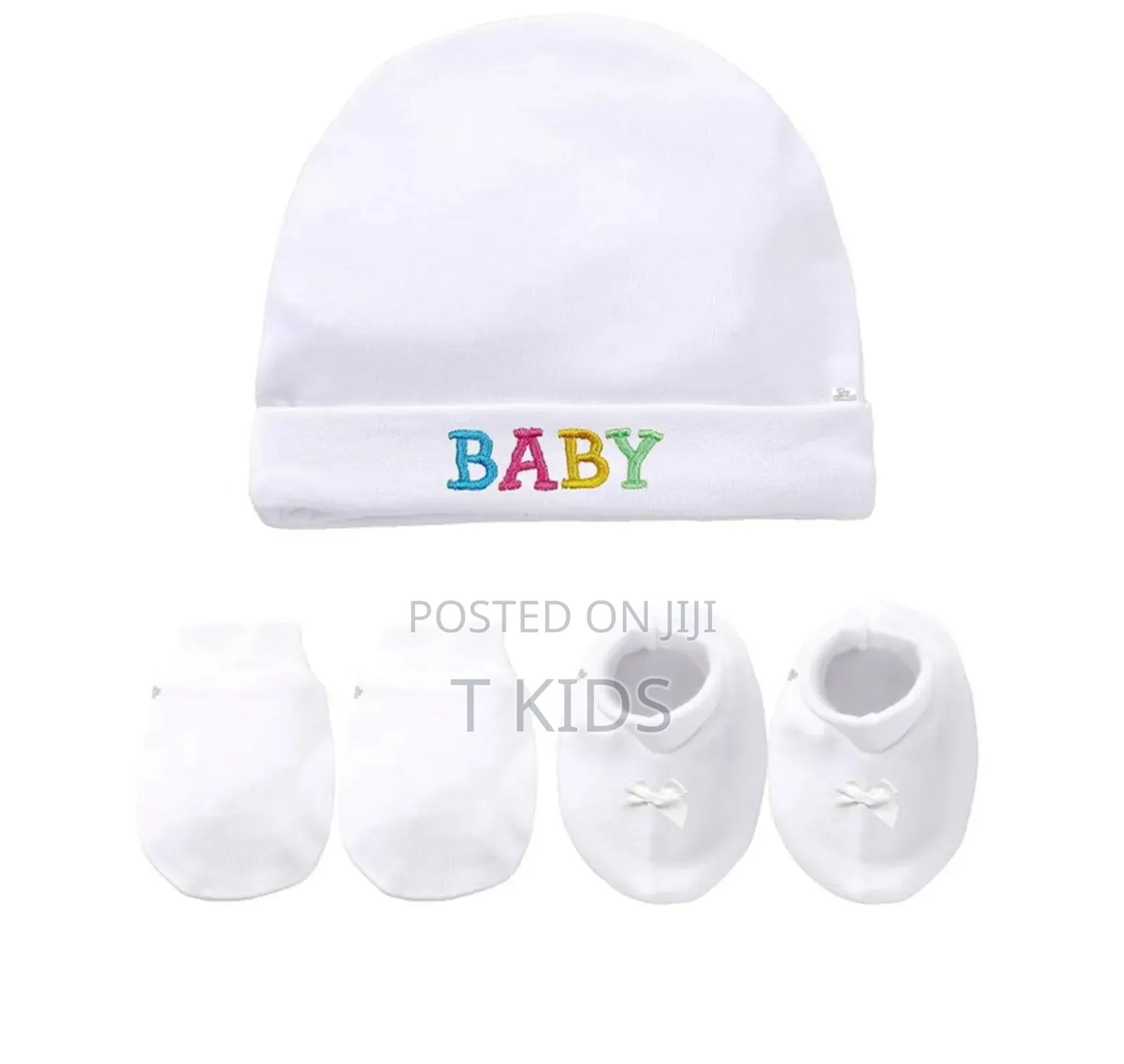 3 PCS Baby Cap Glove Socks