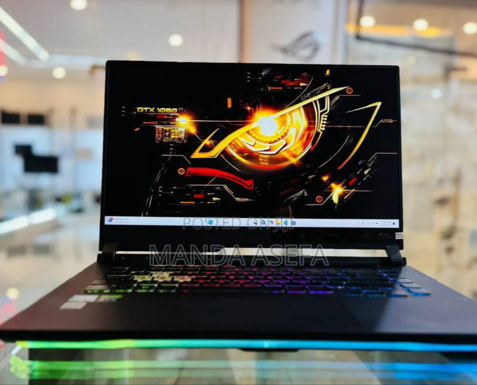 New Laptop Asus ROG Strix G16 G614 16GB AMD Ryzen 9 SSD 512GB