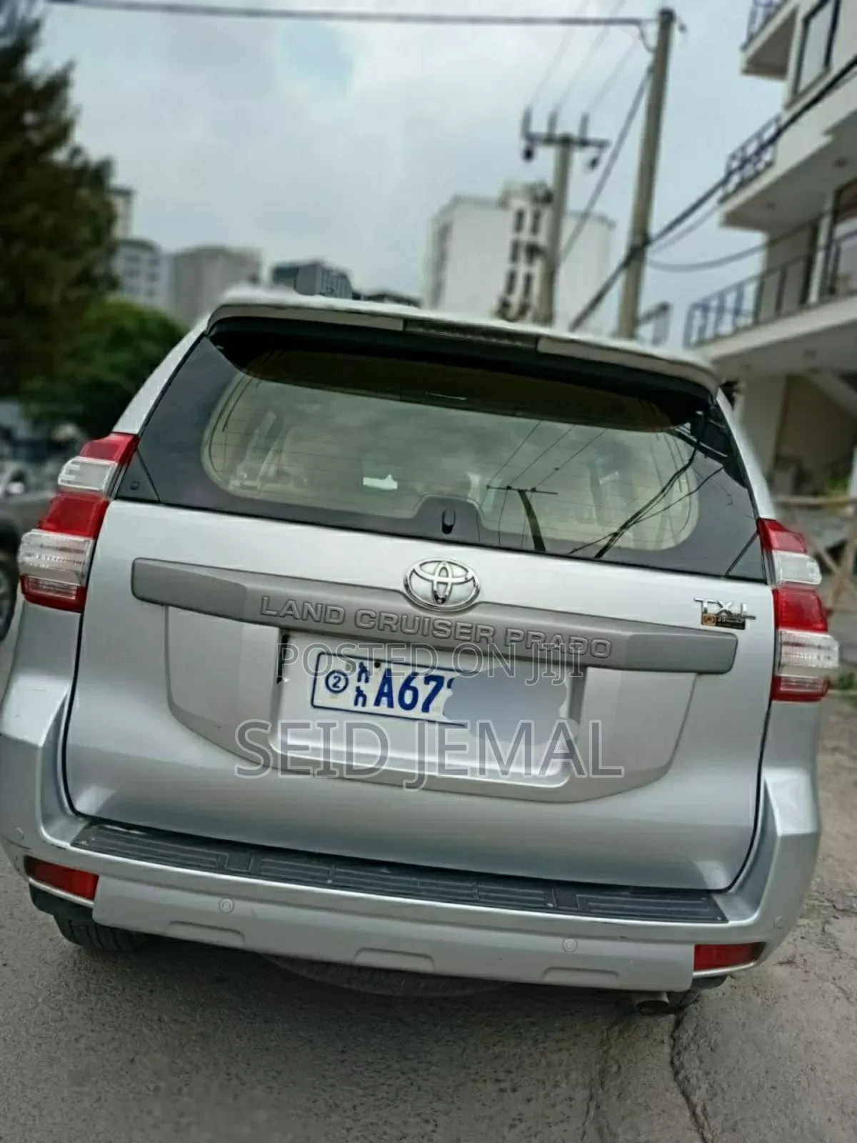 Toyota Land Cruiser Prado 2015 Silver