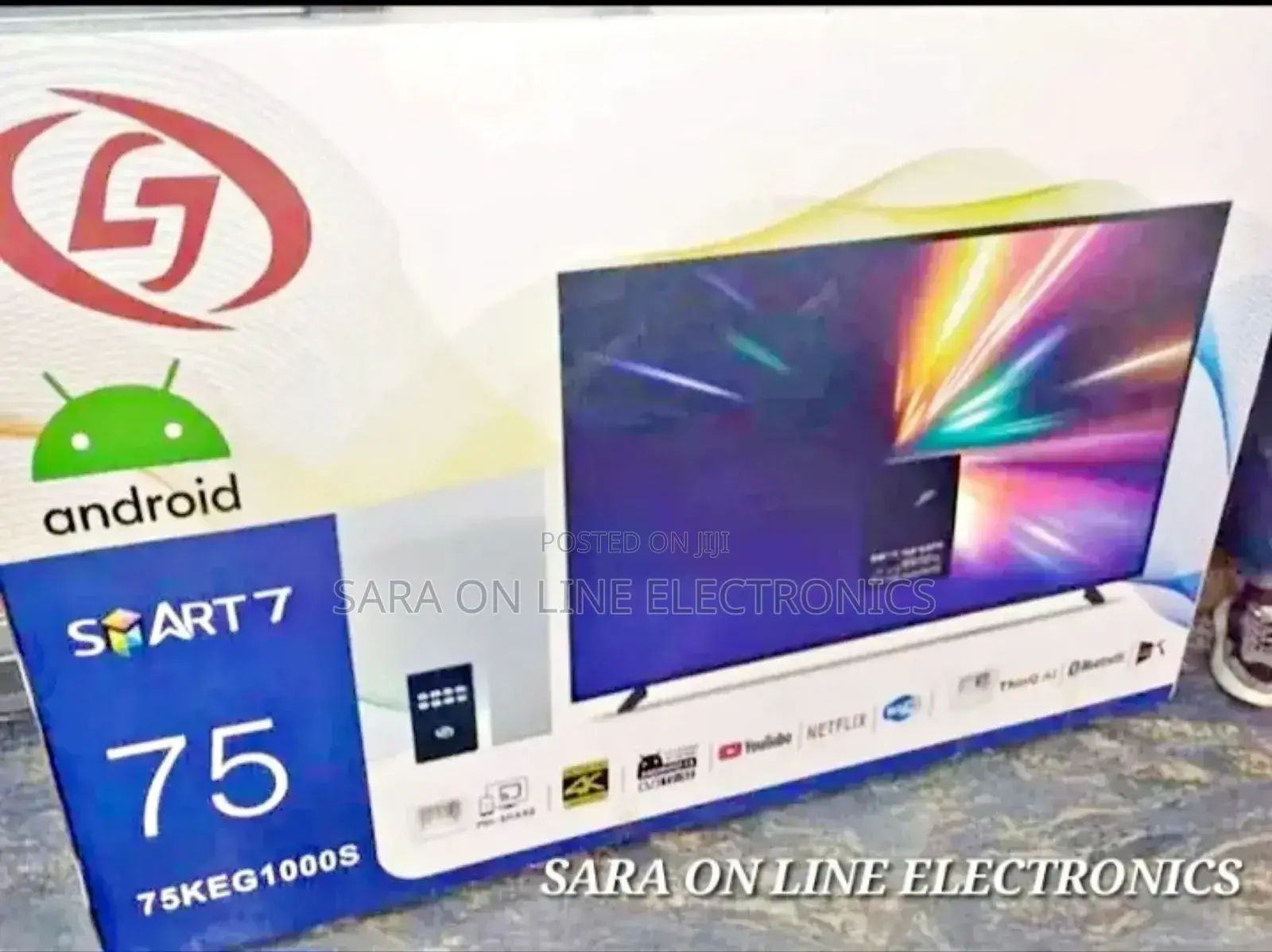 Lj 75" New 2025 Smart Tv Price 105,500