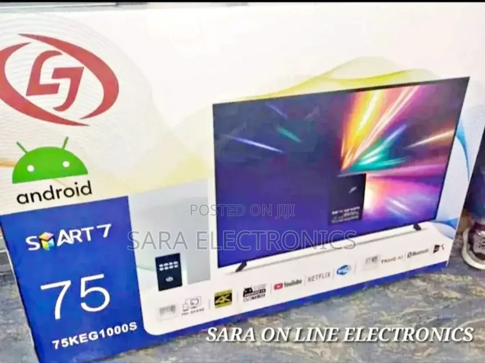 Lj 75" New 2025 Smart Tv Price 105,500