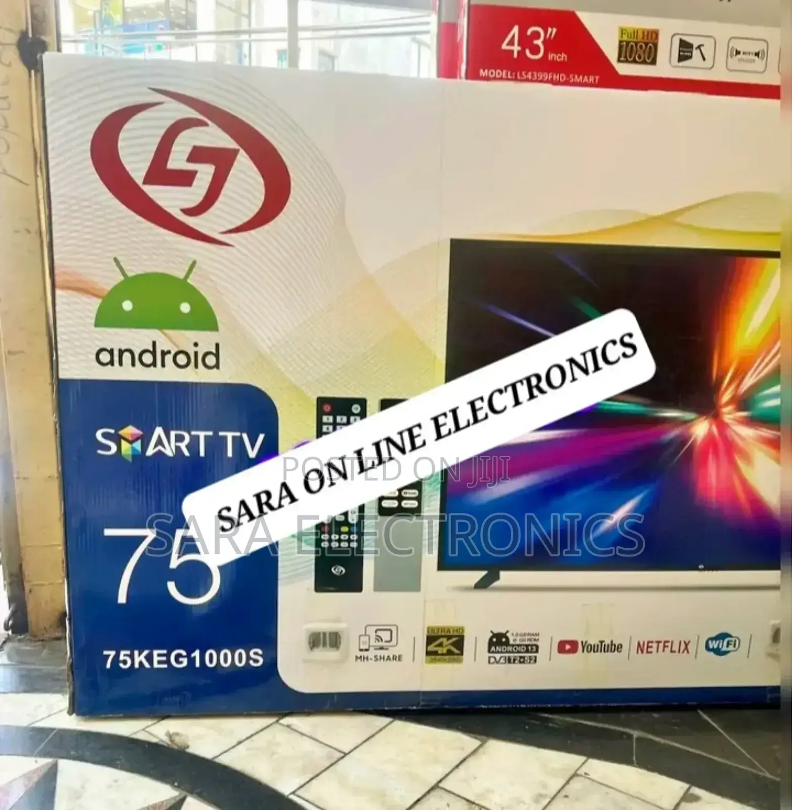 Lj 75" New 2025 Smart Tv Price 105,500
