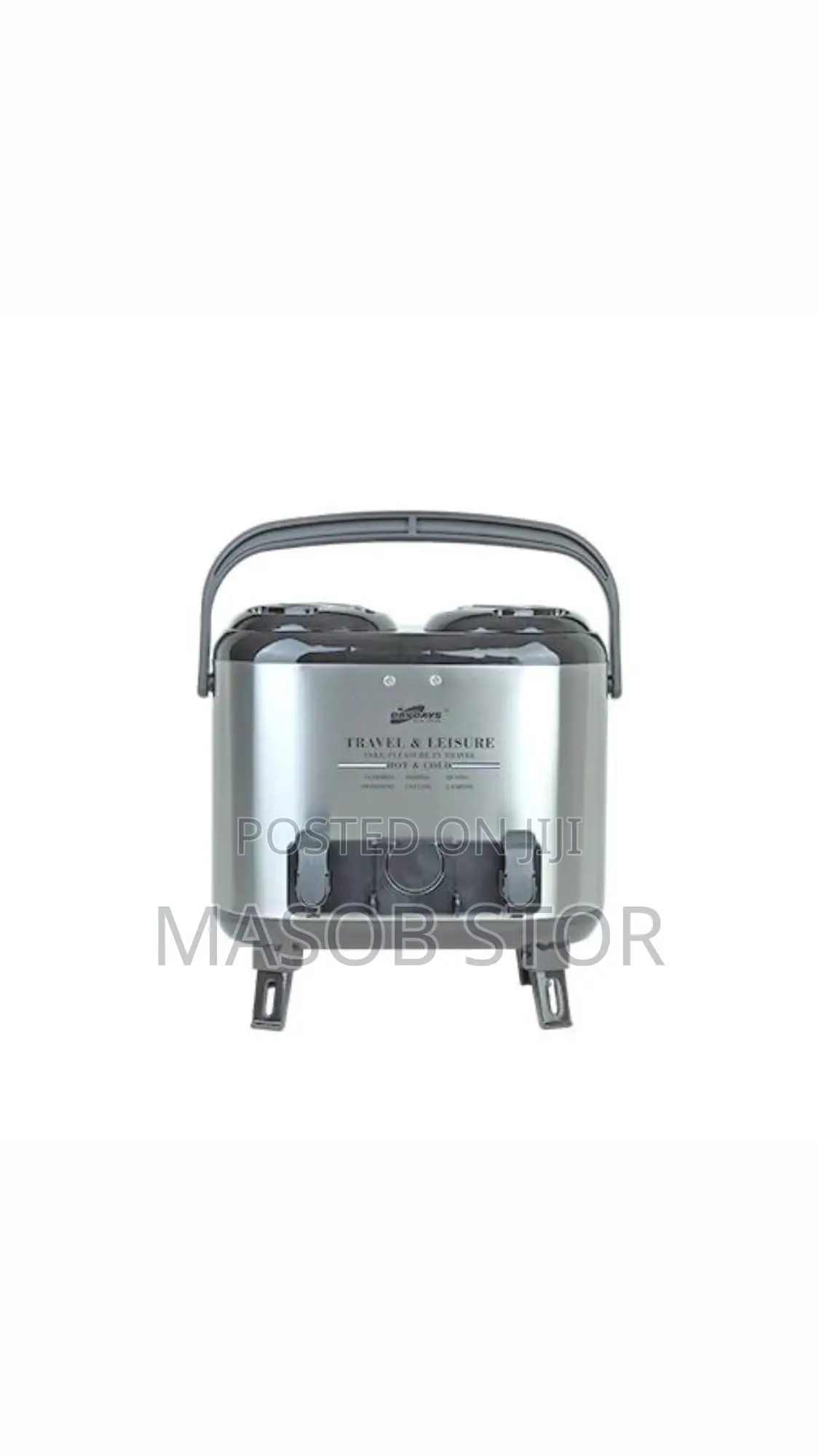 Aluminum Water Jug and Dispenser / ቀዝቃዛ እና ሙቅ ፈሳሽን የሚይዝ