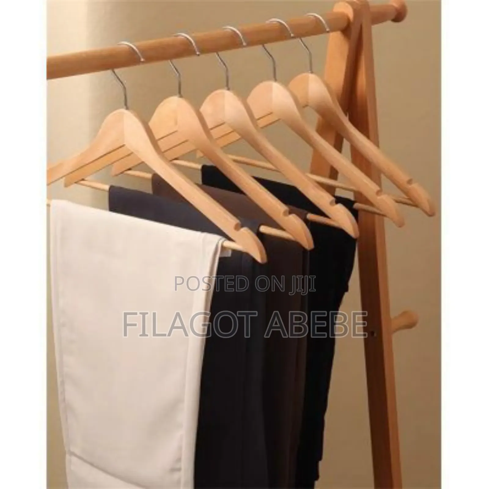 Imported Clothe Hanger . Solid Wood Material
