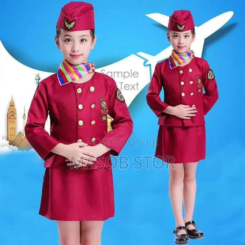 Costume Girls Flight Clothes / የሆስተስ ልብስ