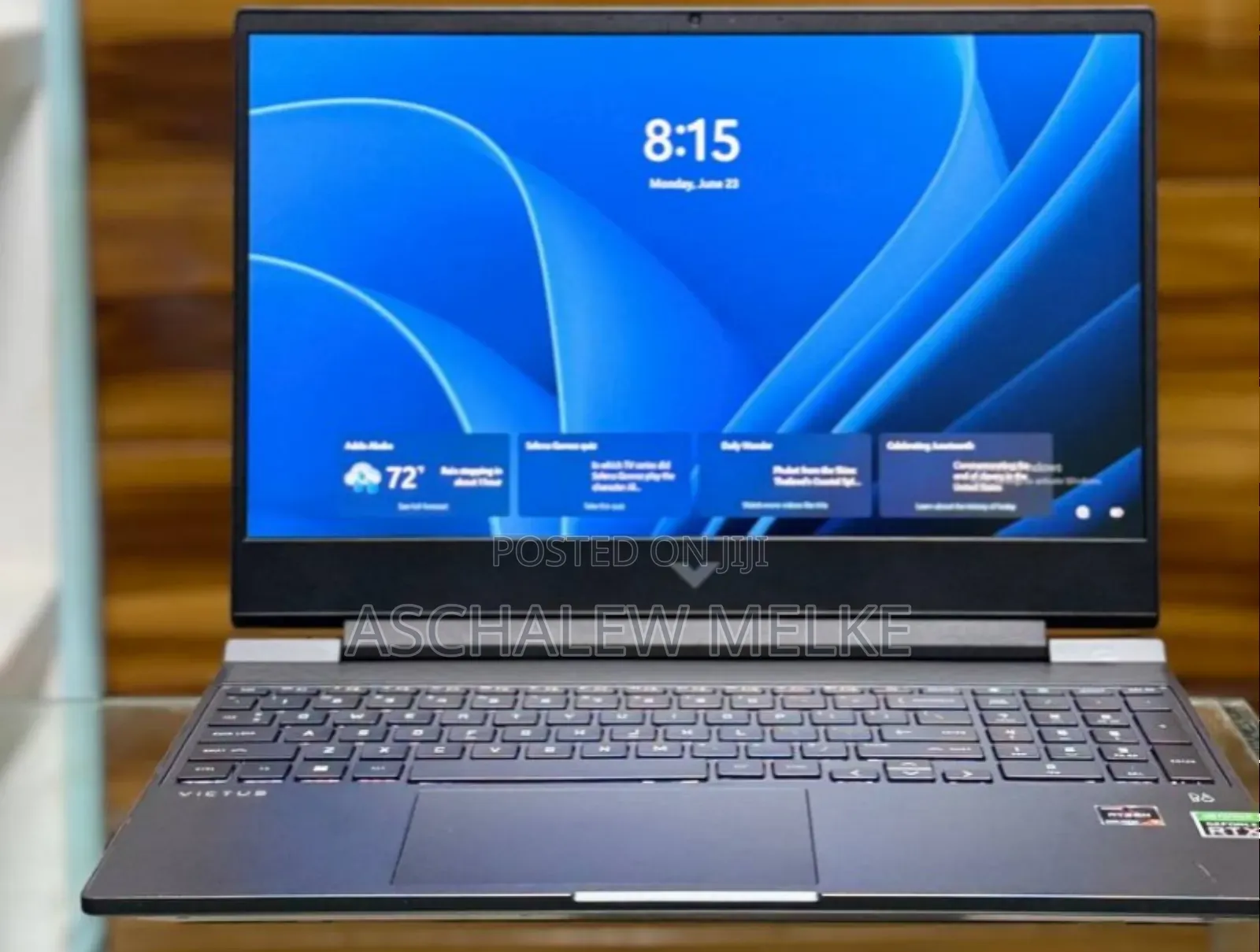 New Laptop HP Victus 16 16GB AMD Ryzen 7 SSD 512GB