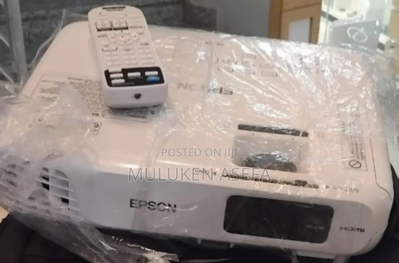 Brand New Epson Projector With Bag, Remote 
Model Name: