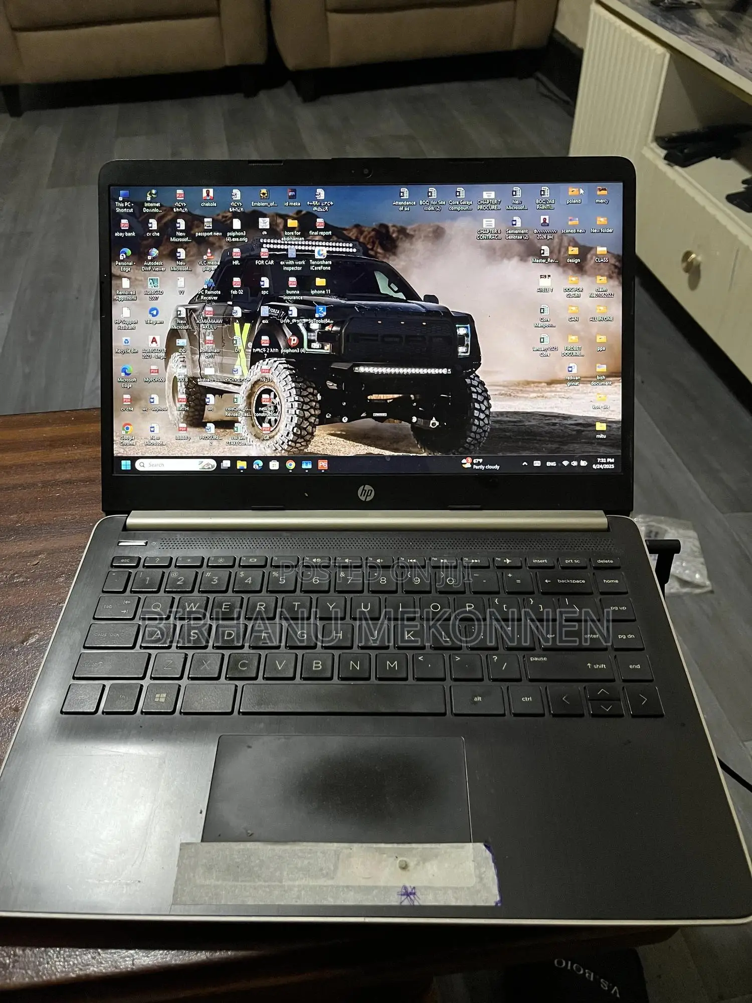Laptop HP 8GB Intel Core I3 HDD 1T