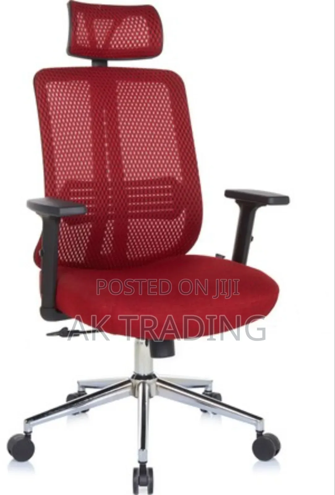 Red Color Manager Chair