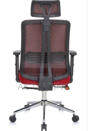 Red Color Manager Chair