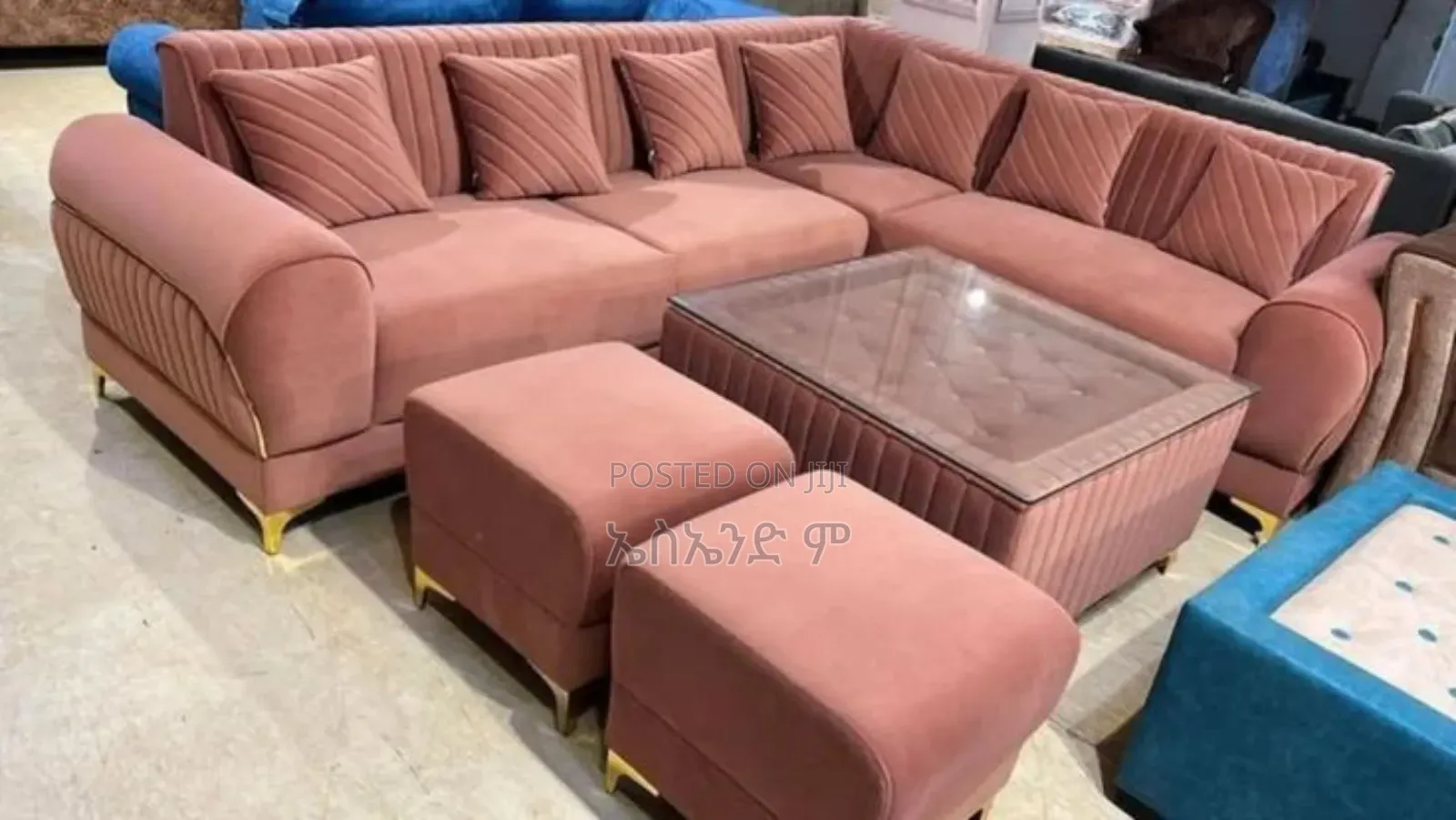 Unit B Sofa Design With Table